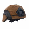 Kevlar helmet "OBERIG" model "F2" (black) + coyote cover