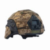 Kevlar helmet "OBERIG" model "F2" (black) + cover pixel