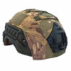 Kevlar helmet "OBERIG" model "R" (black) + multicam cover